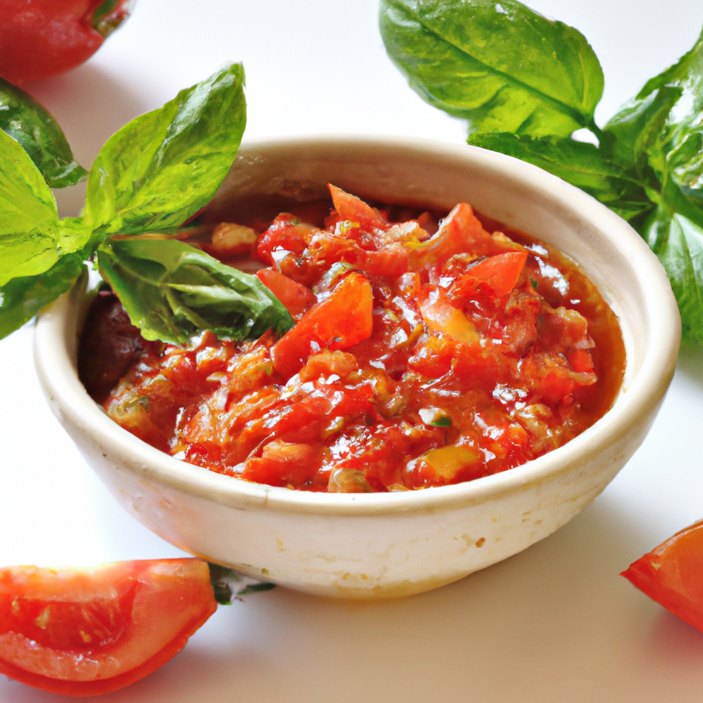 Classic Tomato Salsa With Basil Recipe