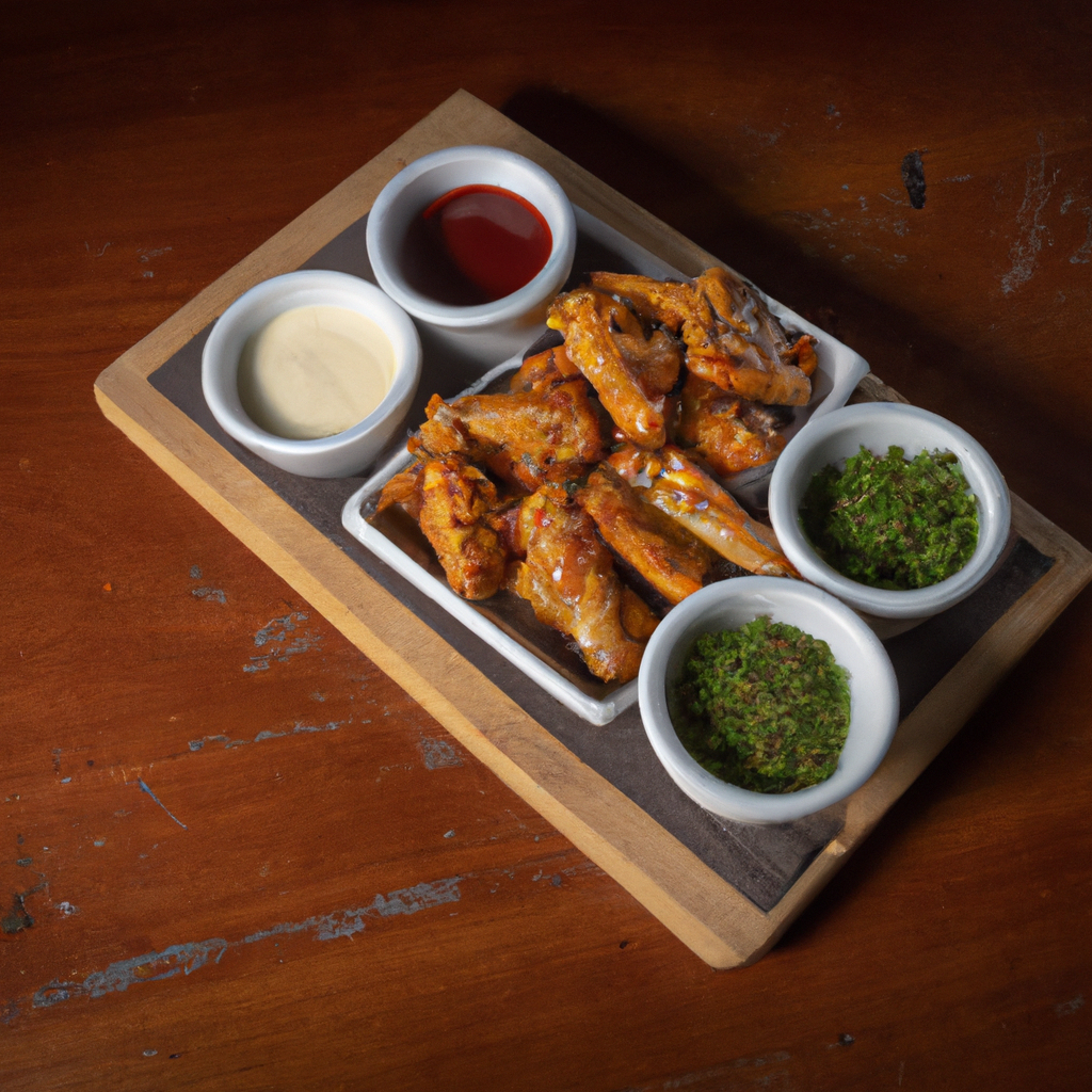  1.airfood chicken wings
