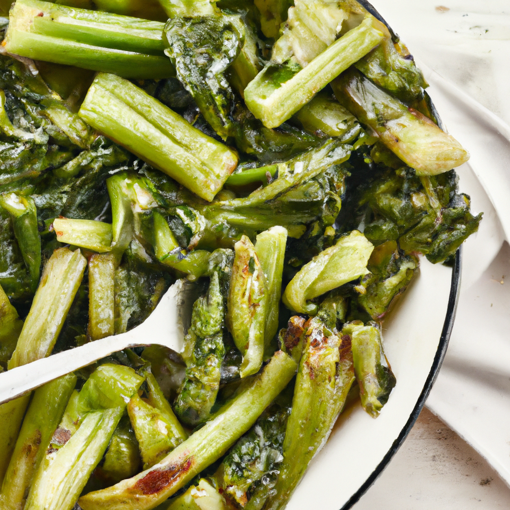 2.Green Veggies With Flavored Butter Recipe