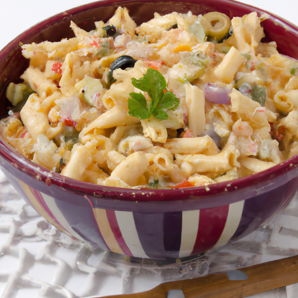 Ensalada de pasta tradicional