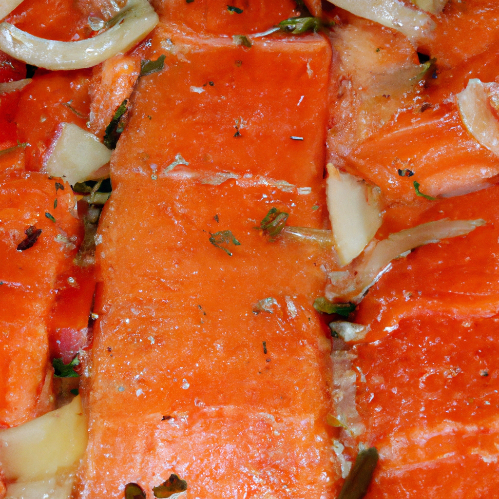 The amount of time needed to marinade salmon
